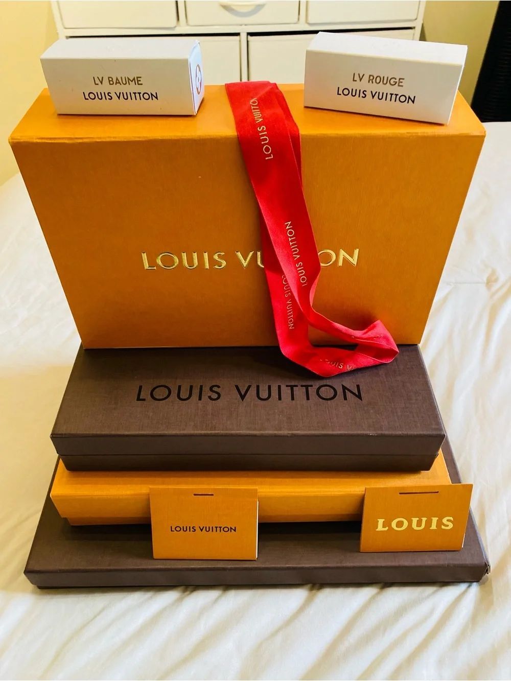 🛍️Louis Vuitton Branded Authentic Boxes. See listing for pricing details.